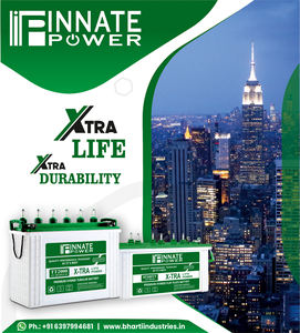 Innate Power 12v 180AH C10 Off Grid Solar Power System Long-<b>Backup</b> Power Unit Deep-Cycle Energy Storage Inverter Power Pack Tall - Product Image 5