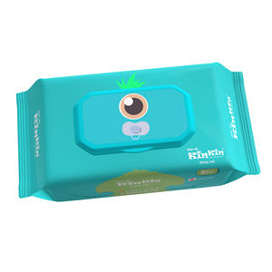 Kinkin น้ำบริสุทธิ์ของเด็กผ้าเช็ดทำความสะอาดแบบเปียก100ชิ้นผลิตภัณฑ์ทำความสะอาดเพื่อสุขอนามัยผ้านอนวูฟเวนสำหรับดูแลทารก - Product Image 3