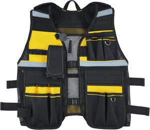 Gilet de sécurité réfléchissant en maille pour homme, vêtements de travail, vêtements de chantier, veste de protection réfléchissante pour homme - Product Image 1