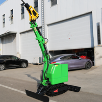 Mini-excavatrice électrique ME05 alimentée par batterie au lithium, mini-excavatrice pour fermes et vergers