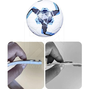 Ballon de football en PVC de haute qualité, taille 5, sur mesure, léger, en cuir, pour l'entraînement sportif, pour toutes les équipes, directement de l'usine - Product Image 3