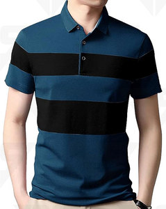 Camiseta de cuello redondo con alfabeto para hombre, camiseta de Golf bordada, camiseta de Polo de Jersey de alta calidad, camiseta de Golf para hombre, camisetas de Polo - Product Image 6