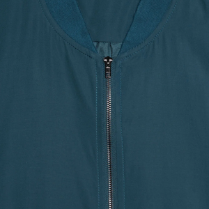 Best Selling Men's <b>Denim</b> Jacket Custom Made with Breathable <b>Material</b> Long Sleeves Stand Collar Hooded Front Custom Logo Winter - Product Image 4