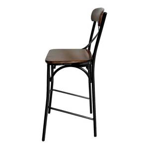 GCFSK50 High <b>Bar</b> <b>Stool</b> Iron Legs <b>Adjustable</b> Industrial-Contemporary Style Featuring PU Material Metal Frame for <b>Bar</b> Chair Use - Product Image 3