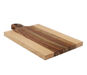 Árbol DE LA VIDA Sheesham y madera de haya Tabla de cortar de 15 pulgadas para carne Verduras Frutas Casa Calentamiento Regalo Tabla de servir de madera - Product Image 5