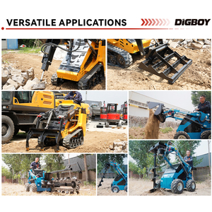 Chất lượng cao DIESEL Front-End Skid steers theo dõi nhỏ Crawler lật Yanmar động cơ bánh Core Mini Skid Steer <span class=keywords><strong>loader</strong></span> để bán - Product Image 5
