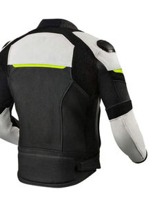 Vêtements de sport personnalisés pour hommes Racing Team grande taille veste d'équitation respirante/vestes de moto en cuir sur mesure - Product Image 5