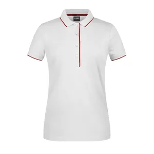 Custom Ladies' Polo <b>Stripe</b> Promotional Merchandising <b>Shirts</b> Personalized for Your Brand or Event - Product Image 2