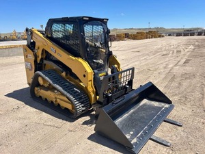 รถตักล้อยาง CAT 255 มือสอง เครื่องยนต์ดีเซล รถตักขนาดเล็ก อุปกรณ์ก่อสร้างขนาดกะทัดรัด - Product Image 1