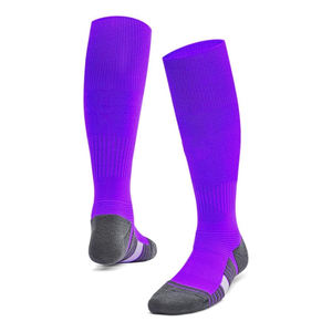 Wholesale <b>Knee</b> High baseball Soccer Socks Athlete Style Sweat Absorbent <b>Cushion</b> Bottom Soccer Socks - Product Image 1