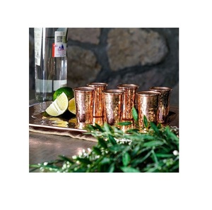 Enfriadores de vino para vasos de cobre, accesorios de barra interior, vaso de Metal de cobre, diseño turístico para Club, Bar y Hotel, venta al por mayor - Product Image 4