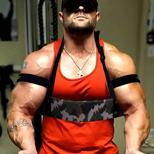 Bodybuilding Pull Up Anime Arm Blaster Gym Exercice Entraînement Biceps Trainer Arm Blaster Heavy Duty - Product Image 2