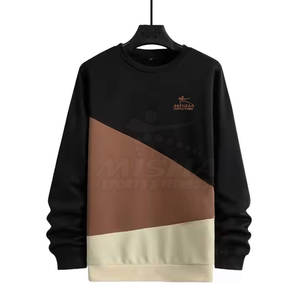 Sweat-shirt en coton et polyester avec logo personnalisé Sweat-shirt de base pour hommes de grande taille Sweat-shirt de style unique à vendre - Product Image 1