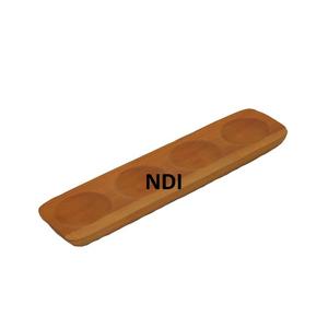 Plateau de service de petit déjeuner en métal fait main finition blanche pour événements fêtes et service de restauration - Product Image 6