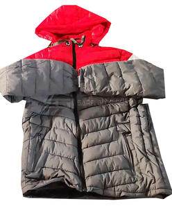 Chaquetas acolchadas ligeras de alta calidad para hombre, ropa para exteriores con capucha de Color sólido para invierno, servicio OEM en Stock para venta al por mayor - Product Image 2