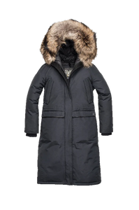Service OEM Dernière conception Parka court à capuche noir pour femmes Veste bouffante et veste d'hiver matelassée tricotée respirante - Product Image 5