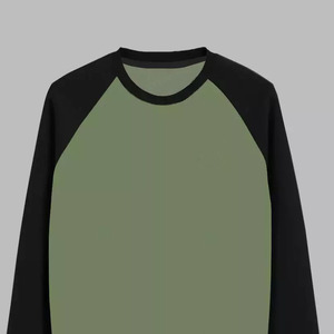 2025 alta calidad 100% algodón cuello redondo sudadera sudaderas con capucha para hombres Color bloque rayas estiramiento básico para invierno sudaderas con capucha - Product Image 5