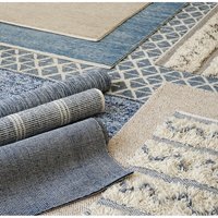 Tapis faits main antidérapants réversibles en jacquard tissé plat en coton, tapis de sol crochetés, écologiques et adaptés aux animaux domestiques