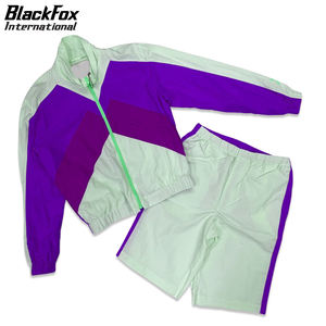 Wholesale New Design Windbreaker Tracksuit Fashion Outfits 2 Piece Set Windbreaker <b>Shorts</b> Sets For <b>Men</b> - Product Image 6