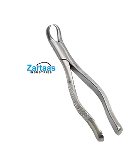 Fórceps de extracción de acero inoxidable de alta calidad molares inferiores Fig 350/23S Instrumentos dentales - Product Image 1