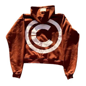 Sudaderas con capucha fabricantes personalizados de alta calidad hombre Hoodi peso pesado cremallera completa parches bordados sudaderas lavado ácido sudaderas con capucha hombres - Product Image 4