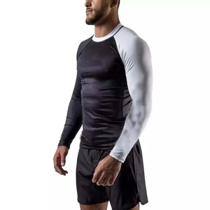 Rash Guard BJJ professionnel personnalisé pour adultes, pack personnalisé pour tous les vêtements de sport et activités de plein air, Rash Guard MMA à vendre 2025 - Product Image 2