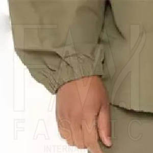 Conjuntos cortavientos lisos de peso pesado para ropa de calle de color personalizado para hombres Conjuntos de dos piezas con bolsillo - Product Image 3