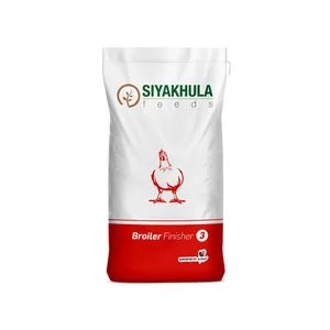 Chicken Feed, Starter Grower Finisher and Layer feeds Premium Compound Feed for Broilers aged from 21 to 28 days (PK 5)
