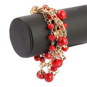 Women's <b>Bracelet</b> - <b>Red</b> - Product Image 1