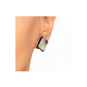 Boucles d'oreilles en corne de buffle naturelle pour femme Boucles d'oreilles en corne bijoux design unique 4 pièces avec couleur corne naturelle - Product Image 5