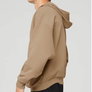 เสื้อฮู้ดและเสื้อกันหนาวผ้าฝ้าย100% Cotton 320 GSM,เสื้อกันหนาวแบบมีฮู้ดปรับได้ผ้าฝ้าย80%/20% - Product Image 3