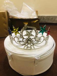 Masónico REGALIA masón masónico diamantes de imitación O.E.S corona estrella corona - Product Image 4