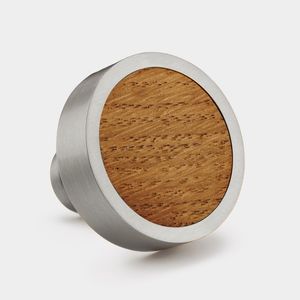 Classic Design Wooden Round Solid Brass Door <b>Knobs</b> <b>for</b> Home <b>Dresser</b> Door Cabinet Furniture Decorative Kitchen Wardrobe Handle - Product Image 5
