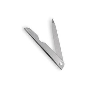 Herramienta de larga duración para el mantenimiento de uñas Lima de uñas Material de alta calidad para resultados suaves Lima de uñas de acero inoxidable - Product Image 1