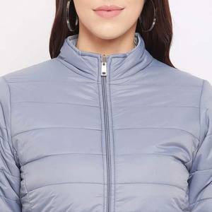 Nouvelle arrivée, veste matelassée pour femme de haute qualité, couleur et tailles personnalisées, 100% polyester, vêtements d'hiver, vestes matelassées pour femme - Product Image 4