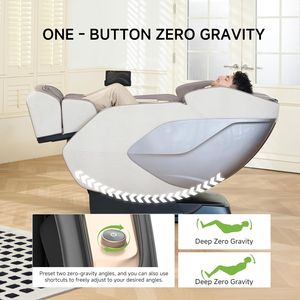 Sillón de Masajes con Detección de Salud, Tecnología Air Walking, Sillón de Masajes Eléctrico Reclinable de Cuerpo Completo con Gravedad Cero - Product Image 6