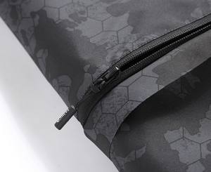 Chaqueta Cortavientos Impermeable de Invierno con Capucha Formal Personalizada OEM con Logotipo Frontal para Hombre - Product Image 5