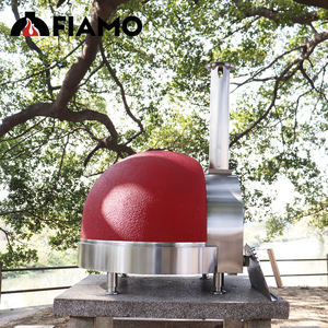 FIAMO <span class=keywords><strong>MAXI</strong></span> Profesional <span class=keywords><strong>Pizza</strong></span> grande que hace Gas Clay Horno Cocina al aire libre Horno de encimera Fábrica independiente al aire libre - Product Image 6