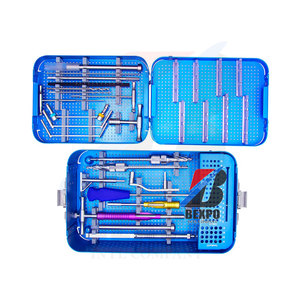 Juego de instrumentos de placa OEM DHS y DCS, kit de cirugía ortopédica, instrumentos, fuente manual quirúrgica - Product Image 2