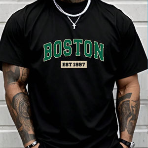 Camisas estampadas de tendencia para hombre, camiseta estampada Vintage lavada con ácido/lavada hecha con algodón suave 100% hecho en Pakistán - Product Image 1