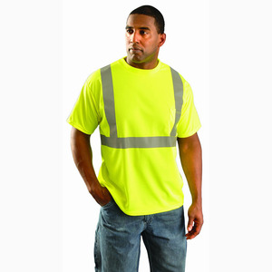 เสื้อยืด Hi Viz คุณภาพสูงขายส่ง Odm/oem,เสื้อยืดสะท้อนแสงสำหรับคนงานเสื้อทีเชิ้ตสะท้อนแสงปลอดภัยผู้ผลิตในปากีสถาน - Product Image 2