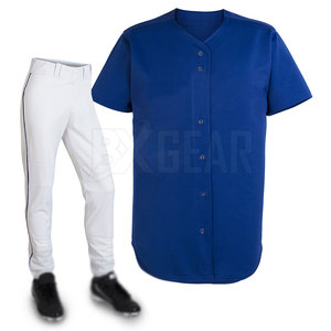 Conjunto de uniforme de béisbol de calidad superior con logotipo de diseño personalizado y Jersey y pantalones transpirables para hombre - Product Image 2