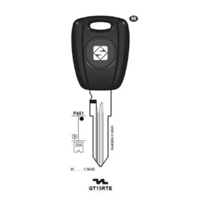 Chiavi Transp. Vuota Silca Gt15rte Gr.96 - Product Image 1
