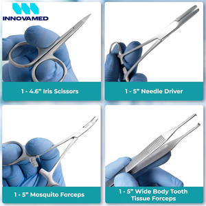INNOVAMED Juego de 37 Instrumentos de Acero Inoxidable para Anatomía, Biología, Cirugía y Disección, Incluye Retractor y Portaagujas - Product Image 3