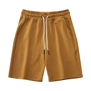 Shorts d'été en molleton de coton personnalisés, fabrication OEM, fournisseur, 320 GSM, marque privée, production en gros - Product Image 6