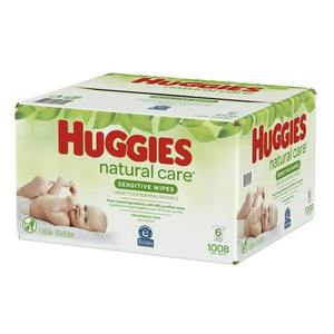 Lingettes Huggies Natural Care pour bébé, non parfumées, 6 paquets de recharge (1008 lingettes au total) - Product Image 5