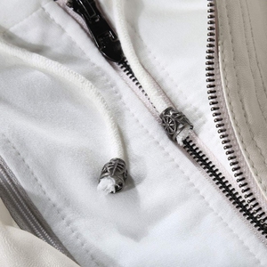 Chaqueta de Cuero para Mujer, Invierno, Tejida, Rellena de Algodón, Transpirable, Resistente al Viento, Nuevo Diseño de Moda - Product Image 6