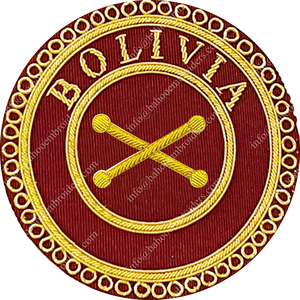 REGALIA MASÓNICA ORDEN DE ATHELSTAN PORTADOR DE ESPADA-FREEMASON INSIGNIA DE DELANTAL HECHO A MANO - Product Image 4