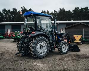 Tracteur à roues Lovol 60 CV d'occasion 2024 en gros avec chargeur frontal pour moteur, pompe et boîte de vitesses - Product Image 2