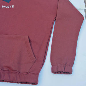 Sudadera con capucha bordada personalizada para hombre 100% algodón lavable ropa informal moda con logotipo impreso para invierno - Product Image 4